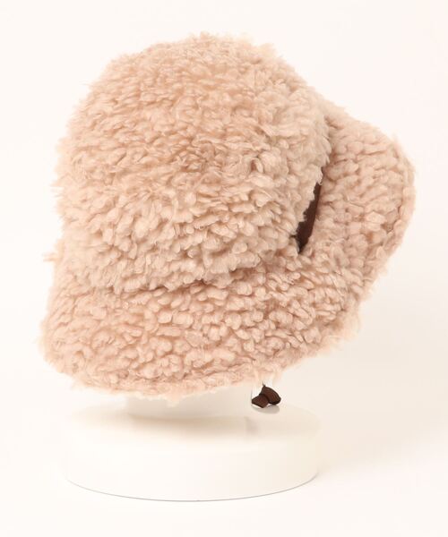 チャイハネ(チャイハネ)の「【チャイハネ】ジェニーボアハット(ハット・レディース・オレンジ/ベージュ/グレー・FREE)」の6枚目の写真