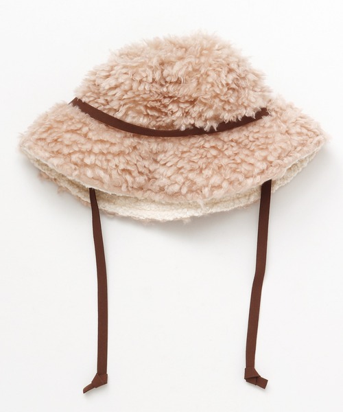 チャイハネ(チャイハネ)の「【チャイハネ】ジェニーボアハット(ハット・レディース・オレンジ/ベージュ/グレー・FREE)」の7枚目の写真