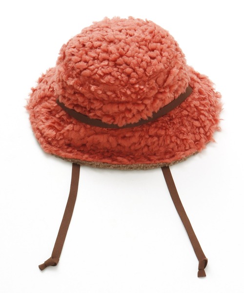 チャイハネ(チャイハネ)の「【チャイハネ】ジェニーボアハット(ハット・レディース・オレンジ/ベージュ/グレー・FREE)」の10枚目の写真