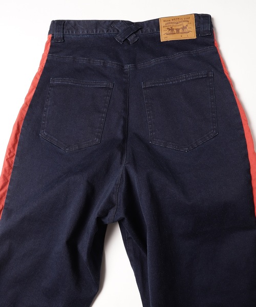 STOF(ストフ)の「Line wide jeans(デニムパンツ・メンズ・インディゴブルー/ブラック・S/M/XS)」の21枚目の写真