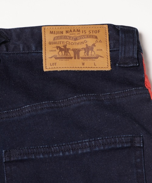 STOF(ストフ)の「Line wide jeans(デニムパンツ・メンズ・インディゴブルー/ブラック・S/M/XS)」の22枚目の写真