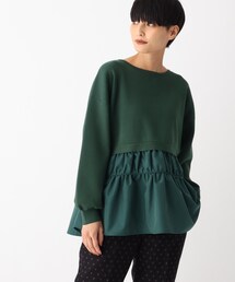 ◆【C】ドッキングペプラムニット