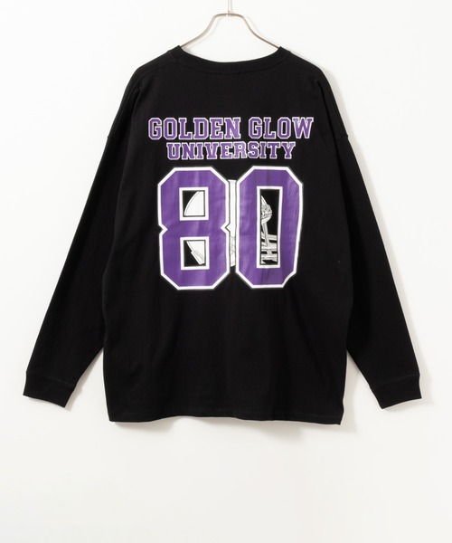 Goodwear(グッドウェア)の「GOOD WEAR x NUTMEG ビッグシルエット ロゴプリントロングスリーブTシャツ(Tシャツ/カットソー・メンズ・ネイビー/グレー/カーキ/ホワイト/ブラック・XL/L/M)」の11枚目の写真
