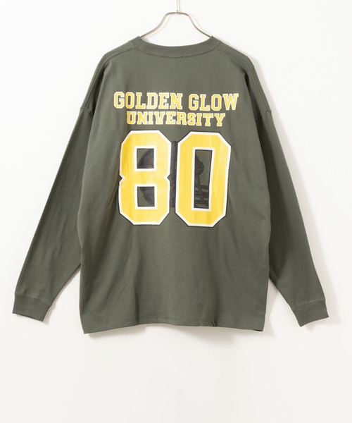 Goodwear(グッドウェア)の「GOOD WEAR x NUTMEG ビッグシルエット ロゴプリントロングスリーブTシャツ(Tシャツ/カットソー・メンズ・ネイビー/グレー/カーキ/ホワイト/ブラック・XL/L/M)」の13枚目の写真