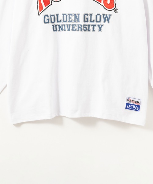 Goodwear(グッドウェア)の「GOOD WEAR x NUTMEG ビッグシルエット ロゴプリントロングスリーブTシャツ(Tシャツ/カットソー・メンズ・ネイビー/グレー/カーキ/ホワイト/ブラック・XL/L/M)」の18枚目の写真