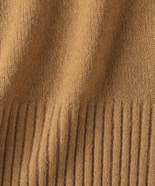 HONEYSUCKLE ROSE(ハニーサックルローズ)の「【HONEYSUCKLE ROSE】バックスリットハイネックニット(ニット/セーター・レディース・キャメル/グリーン/ピンク/オレンジ/オフホワイト/ブラック・M/L)」の18枚目の写真