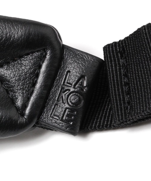 LAKOLE（ラコレ）の「フェイクレザーボディバッグ / 162555（ボディバッグ/ウエストポーチ・メンズ・ホワイト/ブラック・FREE）」の11枚目の写真