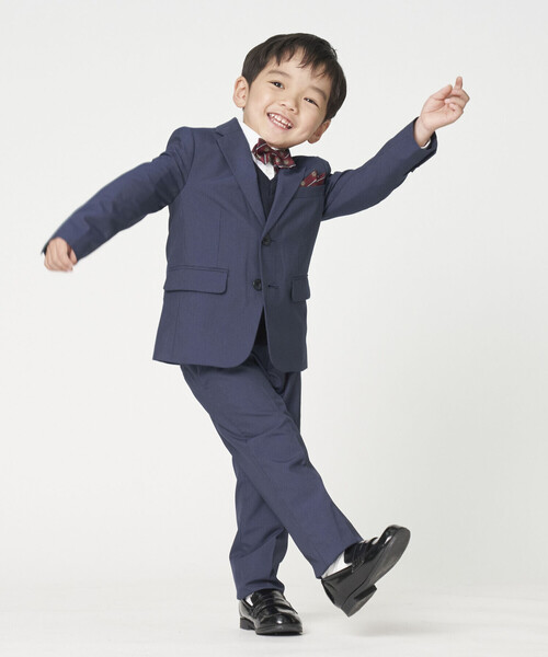 コムサイズム　セットアップ　ジャケット　パンツ　スーツ　マイクロチェック セール】【セットアップ対応】マイクロチェック柄 ロングパンツ