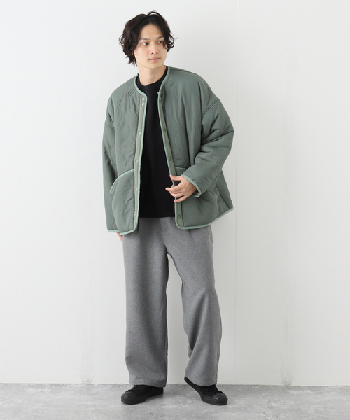 JOURNAL STANDARD J.S HOMESTEAD(ジャーナルスタンダードホームステッド)の「【J.S.Homestead】QUILT/BOA REVERSIBLE LINER(ミリタリージャケット・メンズ・ブラック/カーキ/ベージュ/ネイビー・LARGE/MEDIUM)」の14枚目の写真