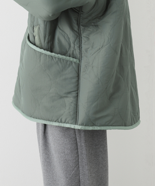 JOURNAL STANDARD J.S HOMESTEAD(ジャーナルスタンダードホームステッド)の「【J.S.Homestead】QUILT/BOA REVERSIBLE LINER(ミリタリージャケット・メンズ・ブラック/カーキ/ベージュ/ネイビー・LARGE/MEDIUM)」の16枚目の写真