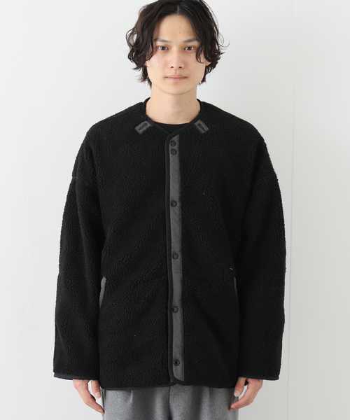 JOURNAL STANDARD J.S HOMESTEAD(ジャーナルスタンダードホームステッド)の「【J.S.Homestead】QUILT/BOA REVERSIBLE LINER(ミリタリージャケット・メンズ・ブラック/カーキ/ベージュ/ネイビー・LARGE/MEDIUM)」の11枚目の写真