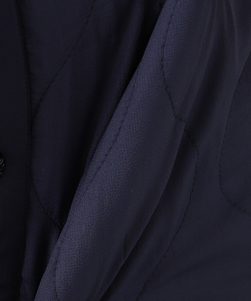 JOURNAL STANDARD J.S HOMESTEAD(ジャーナルスタンダードホームステッド)の「【J.S.Homestead】QUILT/BOA REVERSIBLE LINER(ミリタリージャケット・メンズ・ブラック/カーキ/ベージュ/ネイビー・LARGE/MEDIUM)」の6枚目の写真