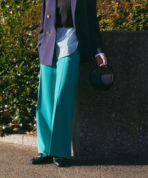 green label relaxing | ［ size SHORT / TALLあり ］ツイル ワイダー パンツ(その他パンツ)