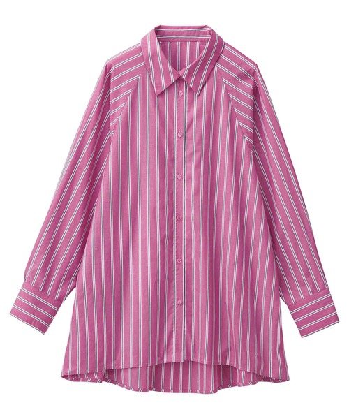 セール】ストライプデザインシャツ（シャツ/ブラウス）｜RANAN（ラナン）