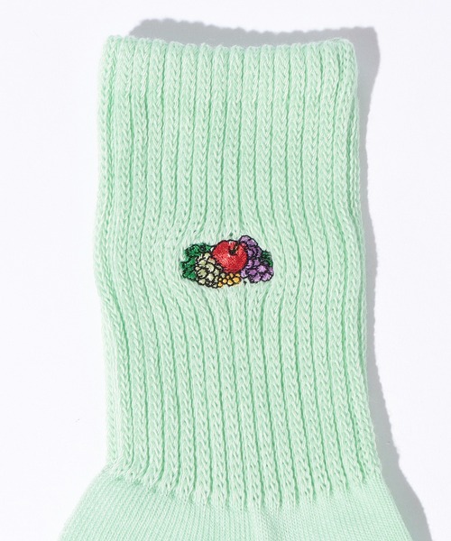 FRUIT OF THE LOOM(フルーツオブザルーム)の「ゆる刺繍A(ソックス/靴下・メンズ・マルチ・25cm~27cm)」の8枚目の写真