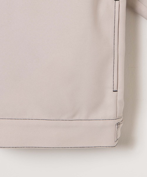 LUCY(ルーシー)の「LUCY/イージーケア トラッカーBIGジャケット(シャツ/ブラウス・メンズ・ブラック/アイボリー・MEDIUM/LARGE)」の20枚目の写真
