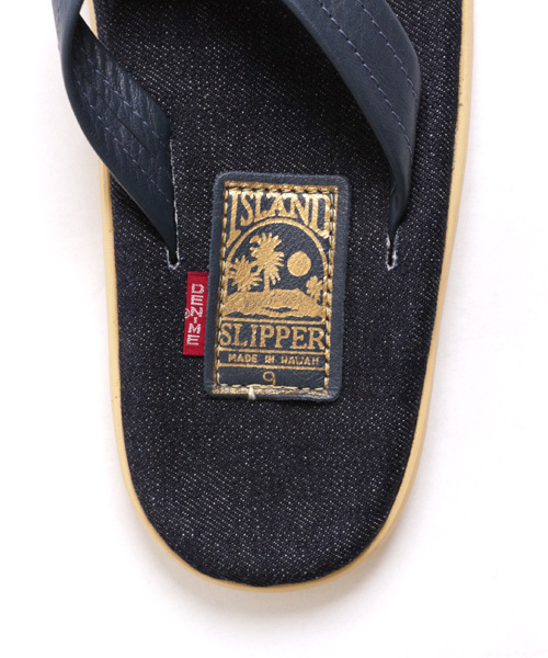 ISLAND SLIPPER(アイランドスリッパ)の「【Denime×ISLAND SLIPPER】(サンダル・メンズ・ネイビー・10(28cm)/9(27cm)/8(26cm))」の2枚目の写真