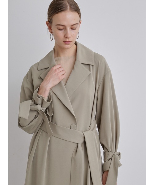 styling/スタイリング　ロングトレンチコート styling/（スタイリング）の「リラックスロングトレンチコート