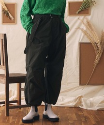 MAISON SPECIAL | 《ユニセックスアイテム》ROYAL AIR VENTILEベルテッドスノーワイドパンツ【MAISON SPECIAL/メゾンスペシャル】■セットアップ対応■(その他パンツ)