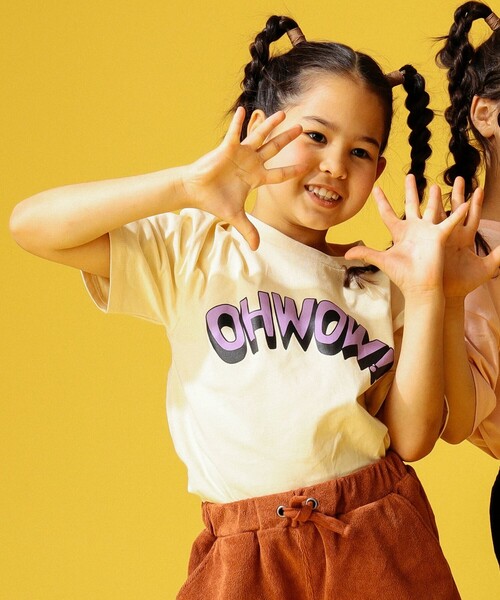 B:MING by BEAMS（ビーミングバイビームス）の「B:MING by BEAMS / フロント プリント Tシャツ（100～140cm）（Tシャツ/カットソー・キッズ・ブルー/レッド系その他7/ピンク/ベージュ・100/110/120/130/140）」の2枚目の写真