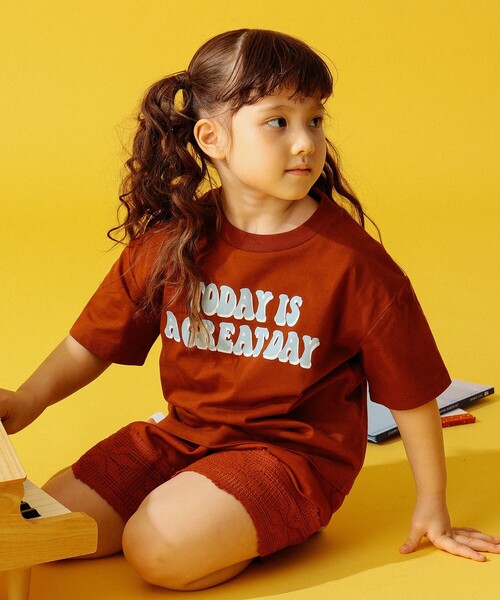 B:MING by BEAMS（ビーミングバイビームス）の「B:MING by BEAMS / フロント プリント Tシャツ（100～140cm）（Tシャツ/カットソー・キッズ・ブルー/レッド系その他7/ピンク/ベージュ・100/110/120/130/140）」の16枚目の写真