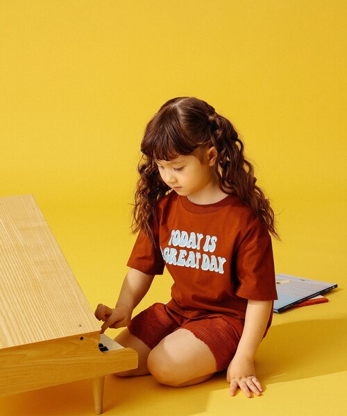 B:MING by BEAMS（ビーミングバイビームス）の「B:MING by BEAMS / フロント プリント Tシャツ（100～140cm）（Tシャツ/カットソー・キッズ・ブルー/レッド系その他7/ピンク/ベージュ・100/110/120/130/140）」の11枚目の写真