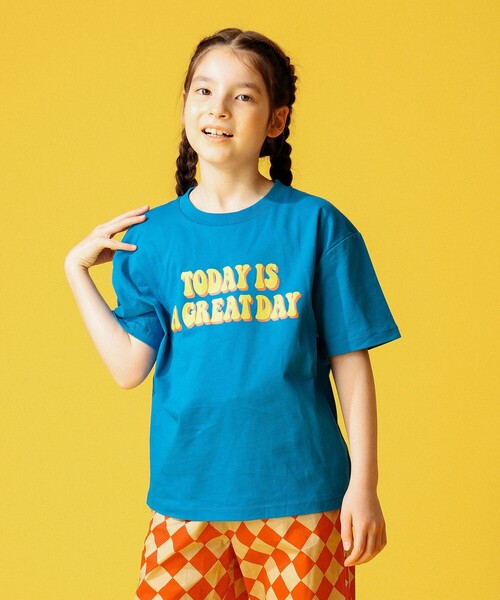 B:MING by BEAMS（ビーミングバイビームス）の「B:MING by BEAMS / フロント プリント Tシャツ（100～140cm）（Tシャツ/カットソー・キッズ・ブルー/レッド系その他7/ピンク/ベージュ・100/110/120/130/140）」の9枚目の写真