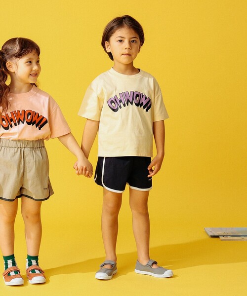 B:MING by BEAMS（ビーミングバイビームス）の「B:MING by BEAMS / フロント プリント Tシャツ（100～140cm）（Tシャツ/カットソー・キッズ・ブルー/レッド系その他7/ピンク/ベージュ・100/110/120/130/140）」の6枚目の写真
