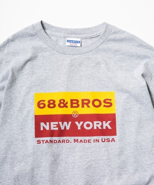 68&brothers(シックスティエイトアンドブラザーズ)の「S/S Print Tee "PAYDAY"(Tシャツ/カットソー・メンズ・ナチュラル/グレー/ホワイト/サンドベージュ・LARGE/X-LARGE/MEDIUM/XX-LARGE)」の6枚目の写真