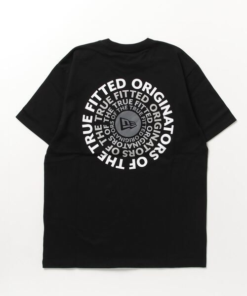 NEW ERA（ニューエラ）の「NEW ERA/ニューエラ  ORIGINATORS ルーズシルエット クルーネックTシャツ/バックプリントTシャツ/半袖Tシャツ 13516762/13516765/13516764（Tシャツ/カットソー・メンズ・グリーン系その他/ブラック×ホワイト/ホワイト×ブラック・M/L/XL/XXL）」の6枚目の写真