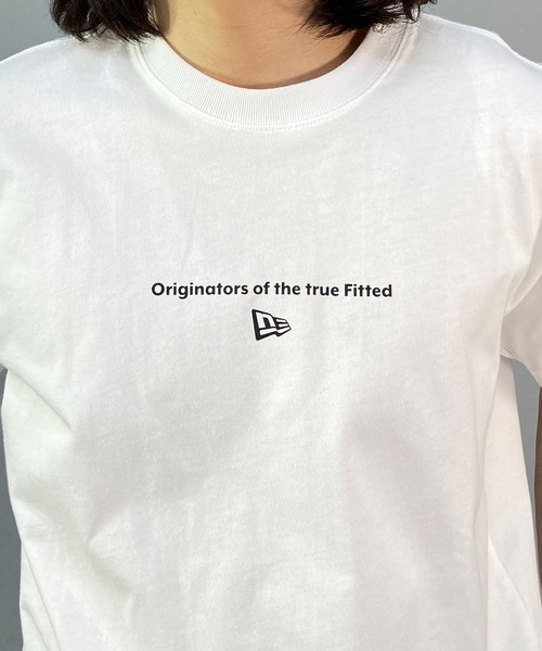 NEW ERA（ニューエラ）の「NEW ERA/ニューエラ  ORIGINATORS ルーズシルエット クルーネックTシャツ/バックプリントTシャツ/半袖Tシャツ 13516762/13516765/13516764（Tシャツ/カットソー・メンズ・グリーン系その他/ブラック×ホワイト/ホワイト×ブラック・M/L/XL/XXL）」の8枚目の写真