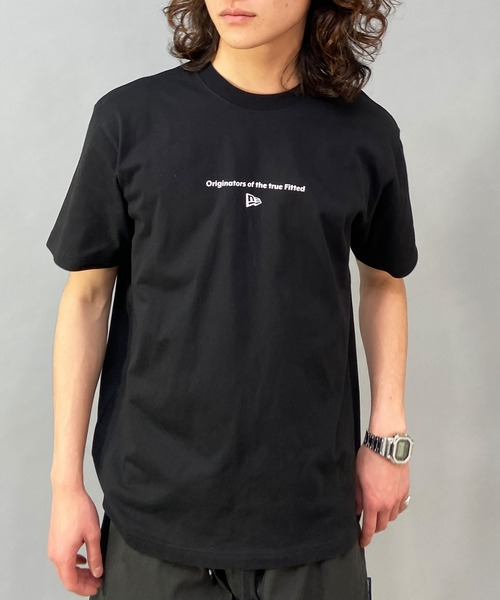 NEW ERA（ニューエラ）の「NEW ERA/ニューエラ  ORIGINATORS ルーズシルエット クルーネックTシャツ/バックプリントTシャツ/半袖Tシャツ 13516762/13516765/13516764（Tシャツ/カットソー・メンズ・グリーン系その他/ブラック×ホワイト/ホワイト×ブラック・M/L/XL/XXL）」の20枚目の写真