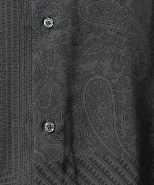 tk.TAKEO KIKUCHI（ティーケータケオキクチ）の「◆パッチワーク柄シャツ（シャツ/ブラウス・メンズ・ブラック系4/ネイビー系9/ダークグリーン系4・01/02/03）」の13枚目の写真