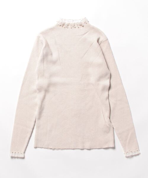 MAISON DE THERESE(メゾン ド テレーズ)の「配色切り替えクルーネックカットソー(Tシャツ/カットソー・レディース・ブラック/モカ/アイボリー/ホワイト/グレー・L/M/S)」の12枚目の写真