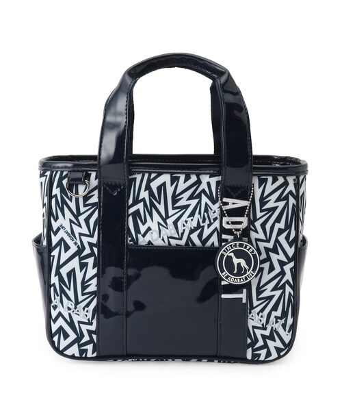 adabat（アダバット）の「◆【保冷機能付き】 幾何学模様デザイン カートバッグ（ハンドバッグ・レディース・ブルー系5/ネイビー系・00）」の3枚目の写真