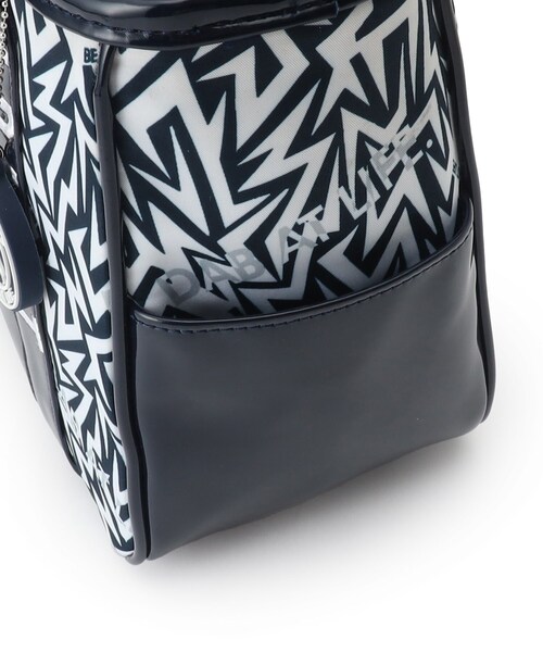 adabat（アダバット）の「◆【保冷機能付き】 幾何学模様デザイン カートバッグ（ハンドバッグ・レディース・ブルー系5/ネイビー系・00）」の10枚目の写真