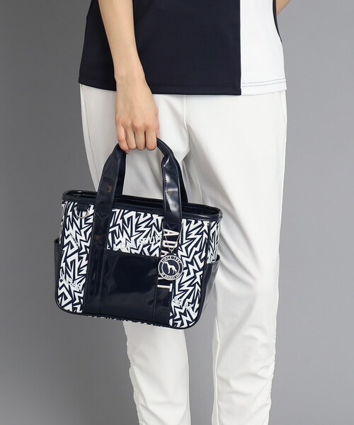 adabat（アダバット）の「◆【保冷機能付き】 幾何学模様デザイン カートバッグ（ハンドバッグ・レディース・ブルー系5/ネイビー系・00）」の12枚目の写真