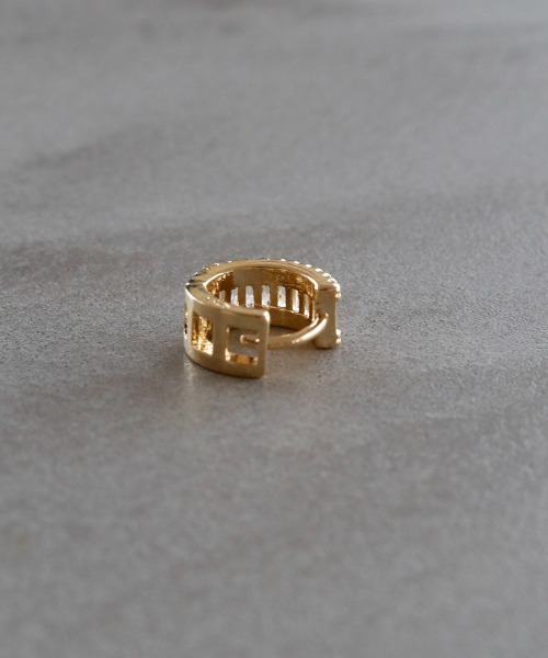 girl(ガール)の「ラインストーン&クリアビジューミニフープピアス 結婚式 パーティー お呼ばれ オケージョン(ピアス(両耳用)・レディース・ゴールド/シルバー・FREE)」の1枚目の写真