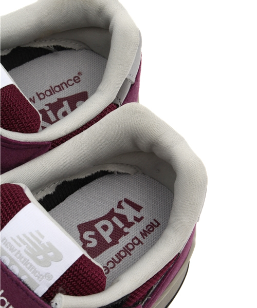 NEW BALANCE(ニューバランス)の「キッズ ニューバランス グレー ネイビー マルチ new balance KV996(スニーカー・キッズ・グレー/ネイビー/ライトグリーン/パープル/ピンク/マルチ・17cm/22cm/19cm/18cm/21cm/20cm)」の12枚目の写真