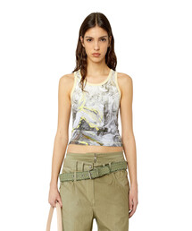 DIESEL（ディーゼル）の「レディース タンクトップ グラフィック