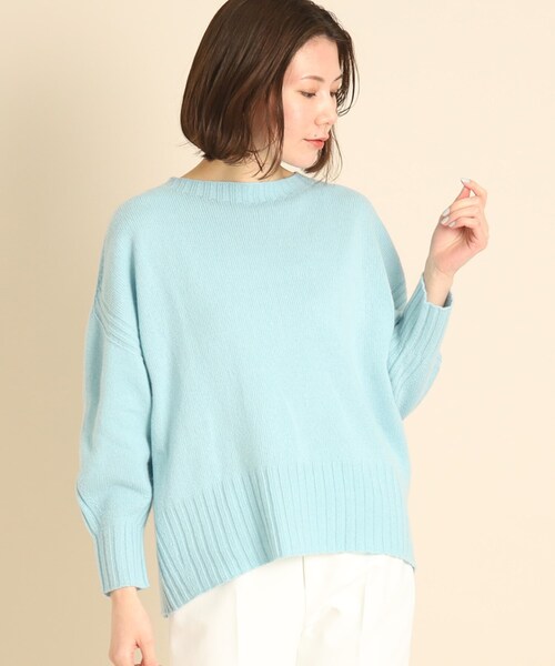 ◆【洗える/日本製/汎用性】リラクシーシンプルニット