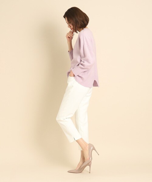 ◆【洗える/日本製/汎用性】リラクシーシンプルニット