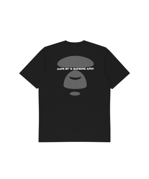 AAPE BY A BATHING APE(エーエイプバイアベイシングエイプ)の「AAPE BASIC TEE(Tシャツ/カットソー・メンズ・ライトブラウン/ブラック/アイボリー・X-LARGE/XX-LARGE/LARGE/MEDIUM/SMALL)」の2枚目の写真