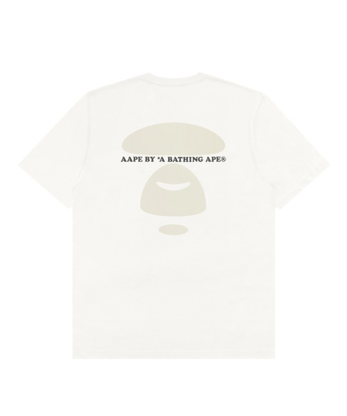 AAPE BY A BATHING APE(エーエイプバイアベイシングエイプ)の「AAPE BASIC TEE(Tシャツ/カットソー・メンズ・ライトブラウン/ブラック/アイボリー・X-LARGE/XX-LARGE/LARGE/MEDIUM/SMALL)」の6枚目の写真