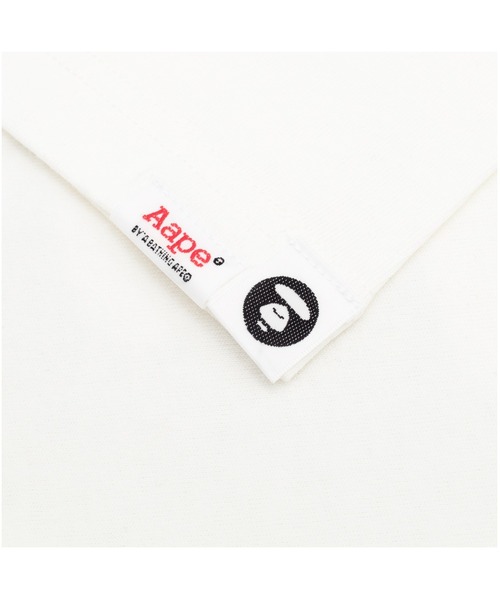 AAPE BY A BATHING APE(エーエイプバイアベイシングエイプ)の「AAPE BASIC TEE(Tシャツ/カットソー・メンズ・ライトブラウン/ブラック/アイボリー・X-LARGE/XX-LARGE/LARGE/MEDIUM/SMALL)」の8枚目の写真