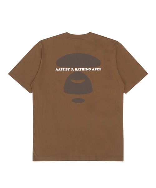 AAPE BY A BATHING APE(エーエイプバイアベイシングエイプ)の「AAPE BASIC TEE(Tシャツ/カットソー・メンズ・ライトブラウン/ブラック/アイボリー・X-LARGE/XX-LARGE/LARGE/MEDIUM/SMALL)」の7枚目の写真