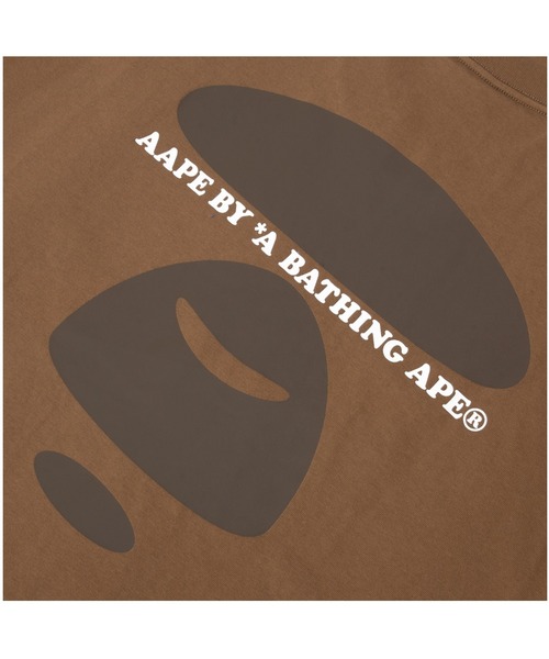 AAPE BY A BATHING APE(エーエイプバイアベイシングエイプ)の「AAPE BASIC TEE(Tシャツ/カットソー・メンズ・ライトブラウン/ブラック/アイボリー・X-LARGE/XX-LARGE/LARGE/MEDIUM/SMALL)」の13枚目の写真