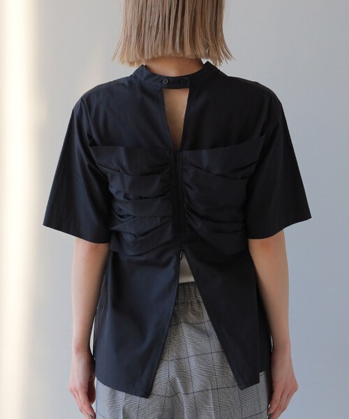 Ray BEAMS（レイビームス）の「Ray BEAMS / ビスチェ レイヤード プルオーバー（シャツ/ブラウス・レディース・ブラック/ホワイト・1/0）」の20枚目の写真