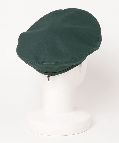 NEW ERA(ニューエラ)の「【NEW ERA/ニューエラ】フラッグロゴ ワンポイント刺繍 Beret ベレー帽 /ダークグリーン(ハンチング/ベレー帽・レディース・ダークグリーン・S/L)」の3枚目の写真
