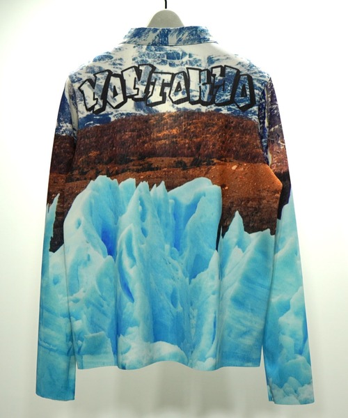 【美品】ノントーキョー　NON TOKYO プリントリブカーディガン　サイズ2 NON TOKYO/ノントーキョー/プリントリブカーディガン